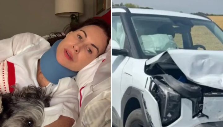 La actriz Minnie Driver sufrió un terrible accidente automovilístico en Francia: "Salimos arrastrándonos"