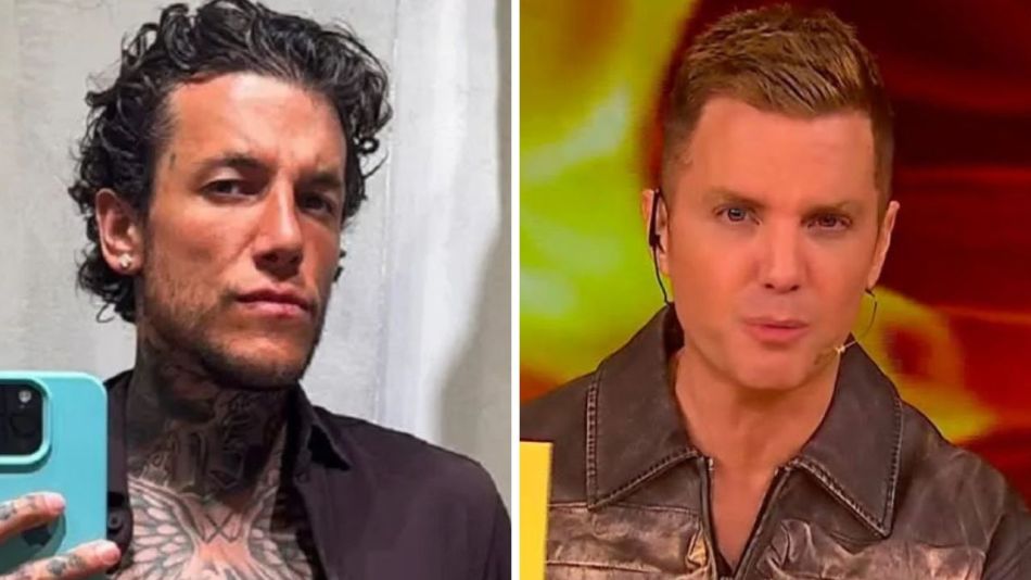 Alex Caniggia y Santiago del Moro