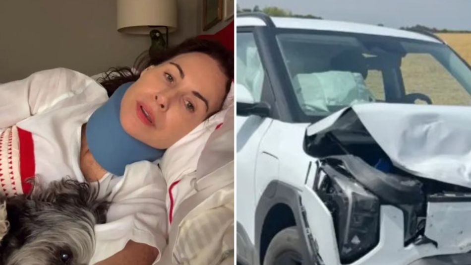 Minnie Driver sufrió un accidente automovilístico en Francia
