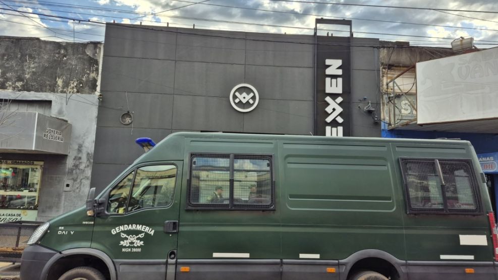 Allanamiento a una sucursal Exen en Resistencia