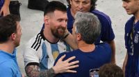 Lionel Messi y Jorge Messi
