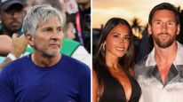 Jorge Messi, Antonela Roccuzzo y Lionel Messi