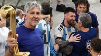 Jorge Messi y Lionel Messi