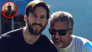 Lionel Messi y Jorge Messi