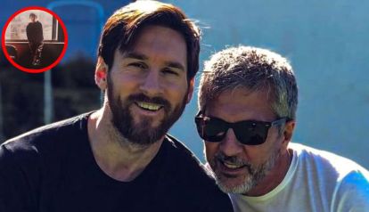 Lionel Messi y Jorge Messi