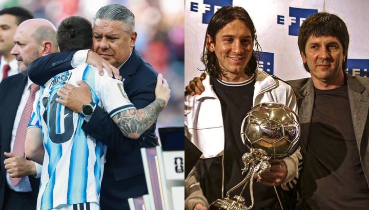 La conmovedora despedida del Chiqui Tapia tras la muerte de Jorge Messi: "Gracias por haberle dado al mundo a Lionel Messi"