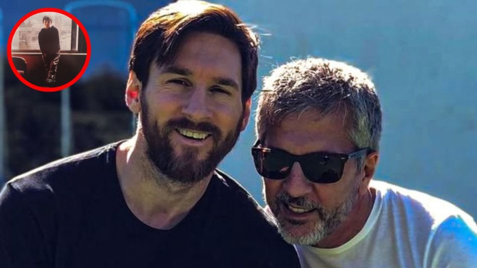 Lionel Messi y Jorge Messi