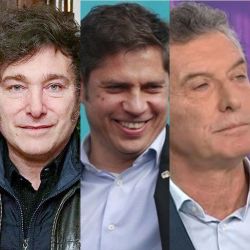 Todos precandidatos: Villarruel, Milei, Kicillof, Macri y Kirchner | Foto:Cedoc