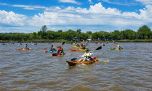 La Fiesta de la Corvina Rubia vuelve al Río de la Plata con importantes premios para los kayakistas