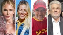 Valeria Mazza, Luisana Lopilato, Antonio Banderas, Plácido Domingo