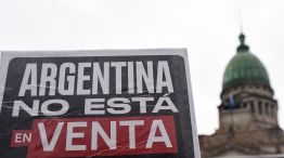 La consigna. El oficialismo no pudo revertir el mensaje anclado a la defensa de la soberanía.