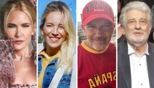 Valeria Mazza, Luisana Lopilato, Antonio Banderas, Plácido Domingo