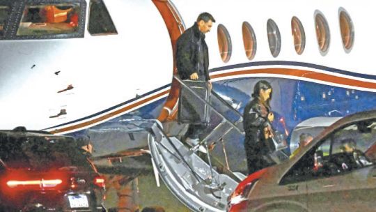 Lionel Messi arribó por la noche a Rosario para despedir en familia a su padre Jorge 