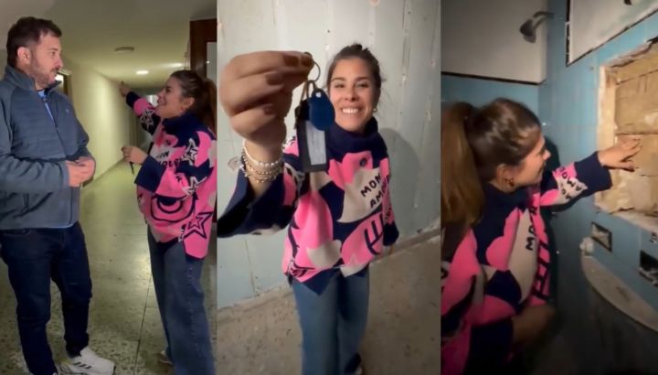 Un proyecto especial: Cecilia Insinga mostró el viejo departamento familiar que transformará por completo