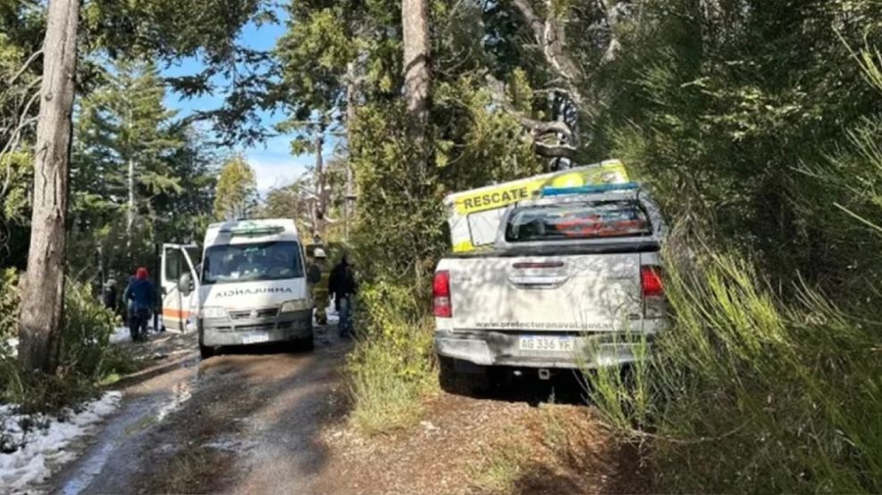 Accidente en Bariloche