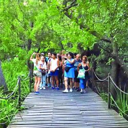 Relevamos ocho sitios verdes sobre las riberas del río más ancho del mundo.