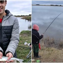 La pesca se realiza desde la costa y, en la jornada relevada por amigos pescadores, la modalidad paternoster fue la que entregó excelentes resultados.