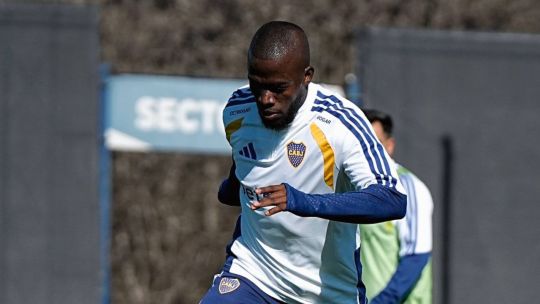 Enner Valencia tuvo su primer entrenamiento con Boca: cuándo podría debutar