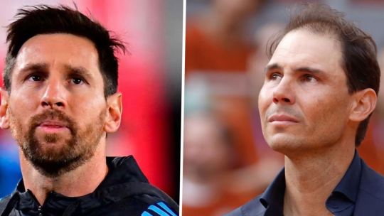 El mensaje de Rafa Nadal a Messi por la muerte de su padre