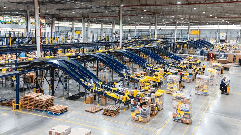 Centro logistico Mercado Libre