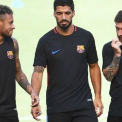 Neymar, Suarez y Messi | Foto:CEDOC