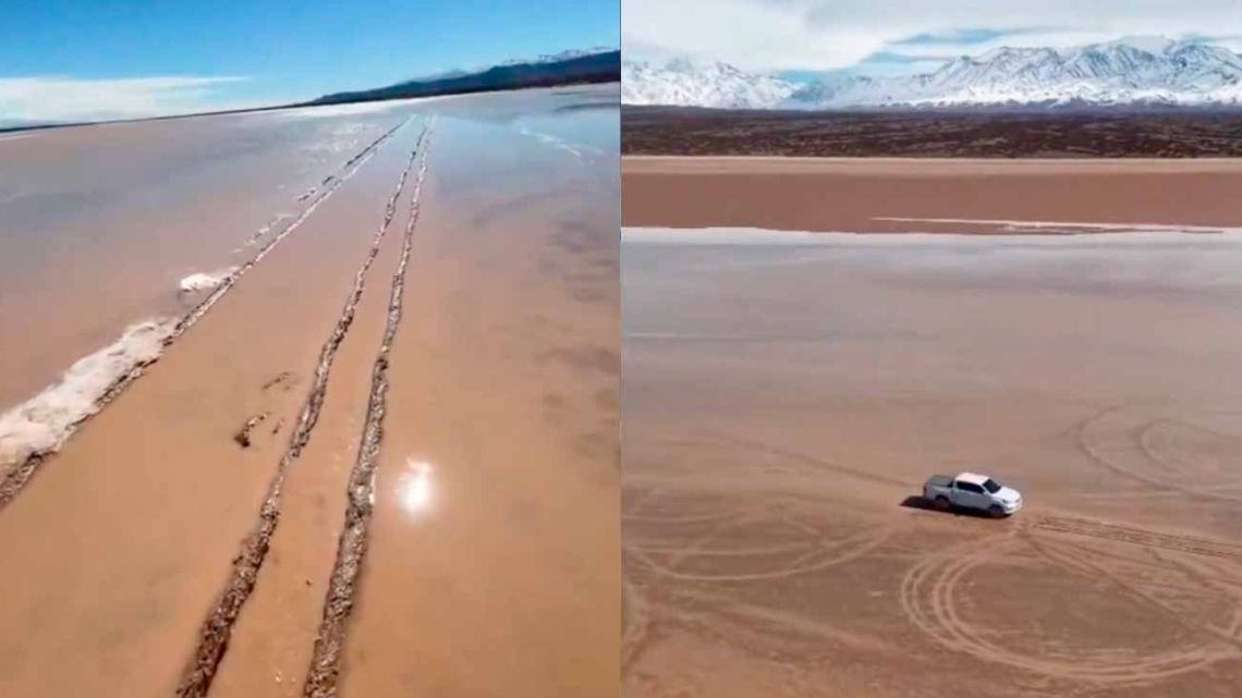 Un médico entró con su 4×4 a un área protegida de San Juan y causó un daño ambiental de 100 años Un médico entró con su 4×4 a un área protegida de San Juan y causó un daño ambiental de 100 años