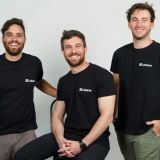 Matías Podrojsky, Lucas Glustman y Bruno Lerer, creadores de Lebane