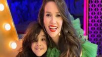 Natalia Oreiro y su hijo Melín Atahualpa
