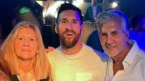 Celia Cuccittini, Lionel Messi y Jorge Messi