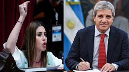 Marcela Pagano y Luis Caputo 10082026