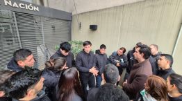 Trabajadores de Exen en el Juzgado Federal