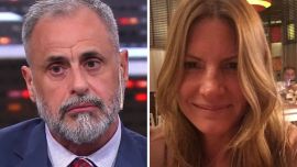 Así es Lucía, la nueva novia de Jorge Rial: catadora de habanos, médica y familiar de una política histórica