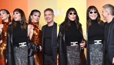 Adrián Suar, Natalia Oreiro y Moria Casán en la presentación de "Yo, Narciso"