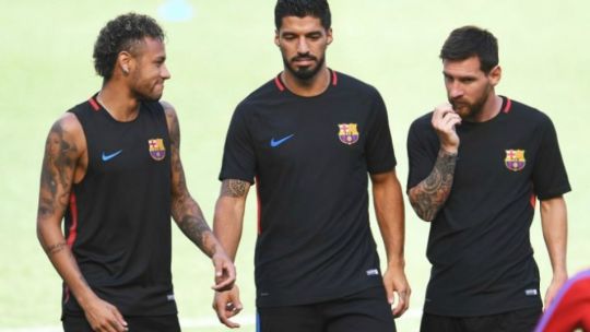 El Inter Miami busca reeditar la histórica delantera Messi-Suárez-Neymar