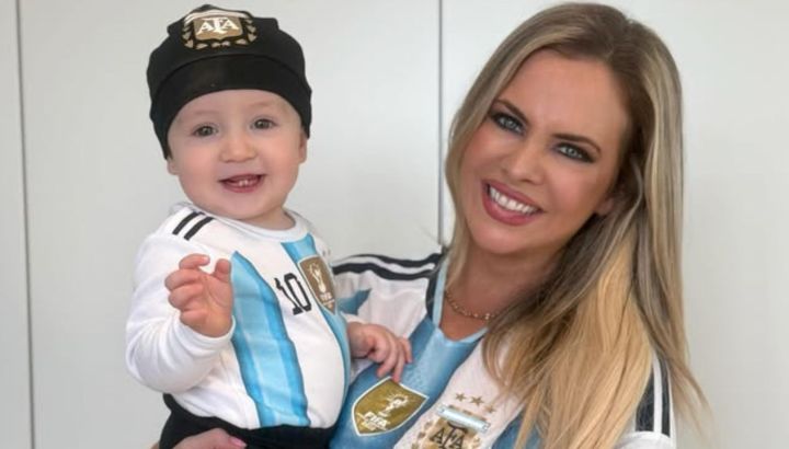 Alejandra Maglietti celebró el primer año de su hijo Manu: "Llegaste a dar vuelta mi vida"