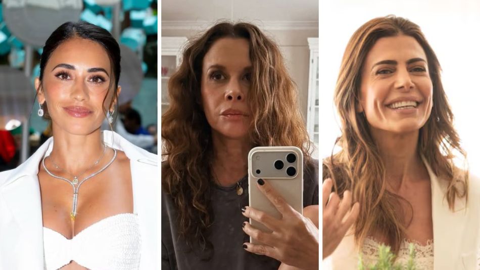 Antonela Roccuzzo, Julieta Ortega y Juliana Awada