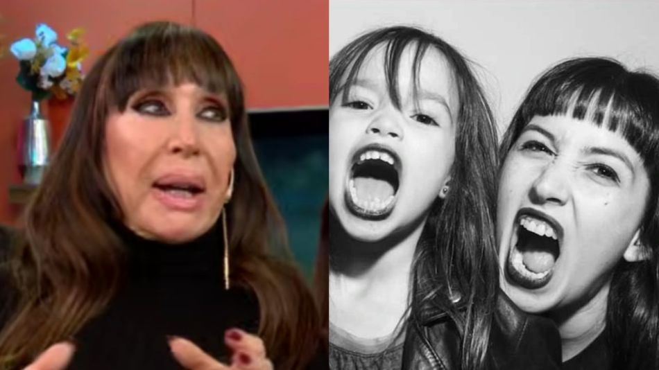 Moria Casán, Helena y Sofía Gala