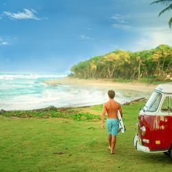 Playa Encuentro: el corazón del surf dominicano.