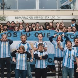 Me pongo la camiseta por la ciencia. | Foto:Cedoc.