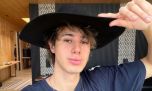 Dante Ortega, el nieto de Palito Ortega, mostró la primera foto de su nuevo trabajo
