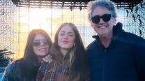 Tini Stoessel, Mariana Muzlera y Alejandro Stoessel