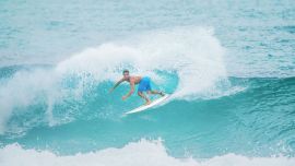 Playa Encuentro: el corazón del surf dominicano.