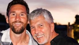 Jorge y Lionel Messi