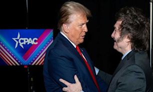 Javier Milei y Donald Trump 12082026