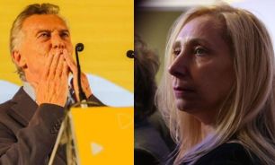 Mauricio Macri y Karina Milei