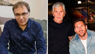 Gabriel Rolón, Jorge y Lionel Messi