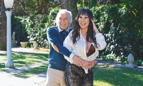 Pato Galmarini y Moria Casán