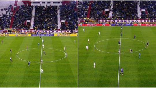 Insólito error arbitral en la Copa Sudamericana: Boca sacó del medio en ambos tiempos ante Recoleta