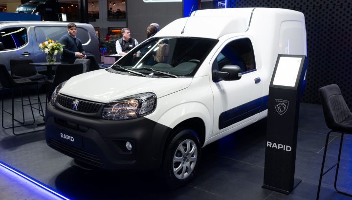 Stellantis presentó el Peugeot Partner Rapid