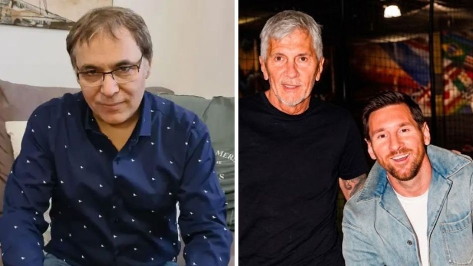 Gabriel Rolón, Jorge y Lionel Messi